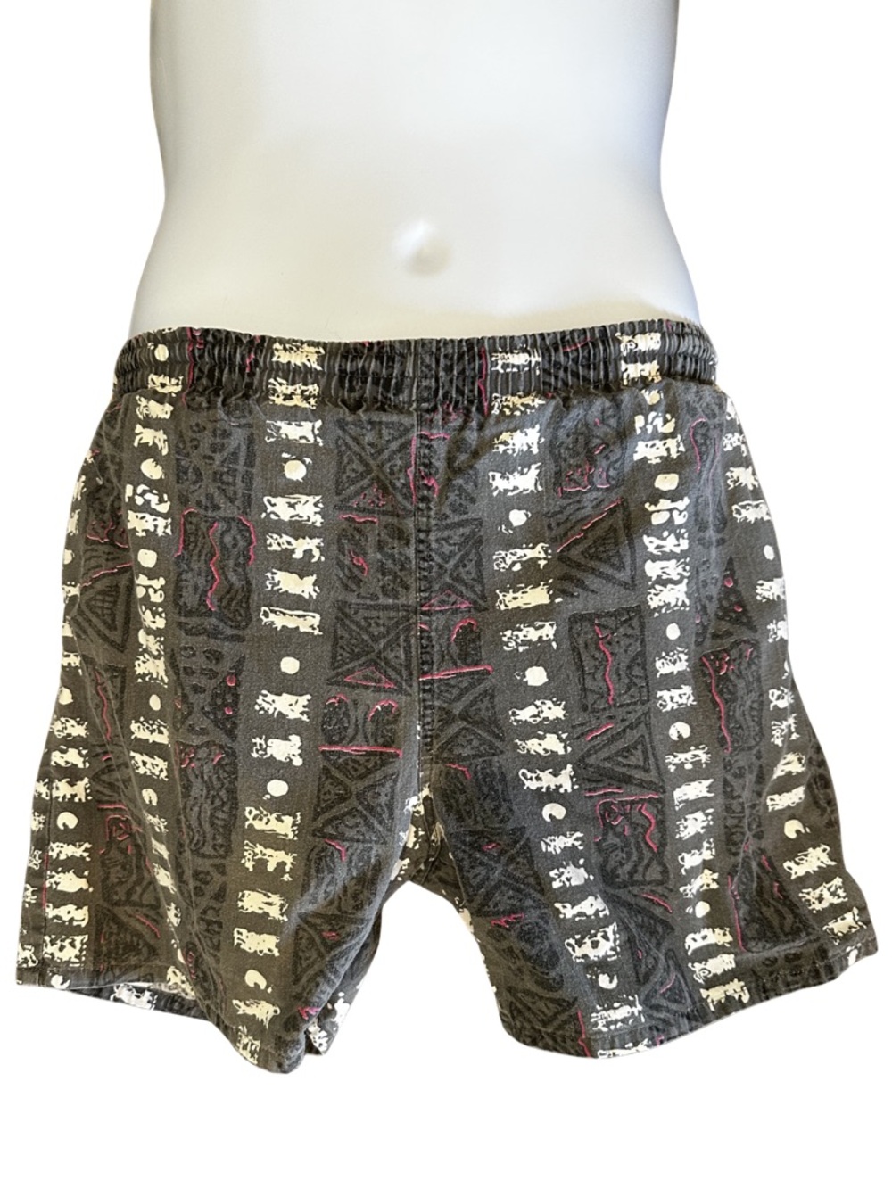 High Tide Swimwear Men’s Medium Vintage 90’s Panic Swim Trunks Boardshorts - Picture 2 of 9